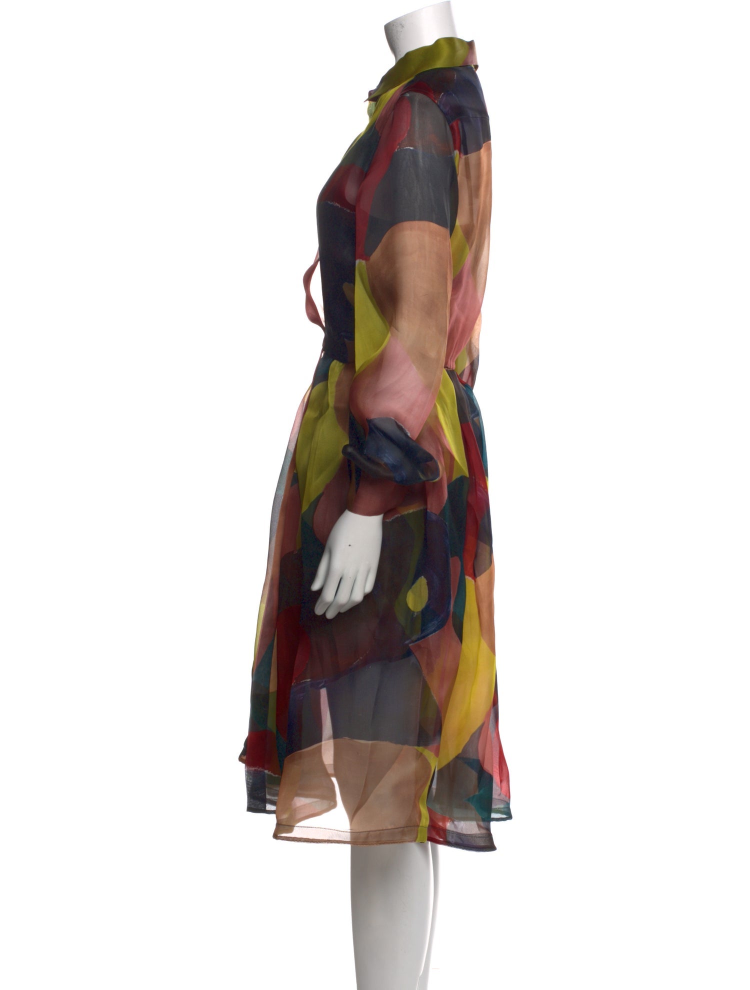 Sara Roka Silk Midi Length Dress w/ Tags