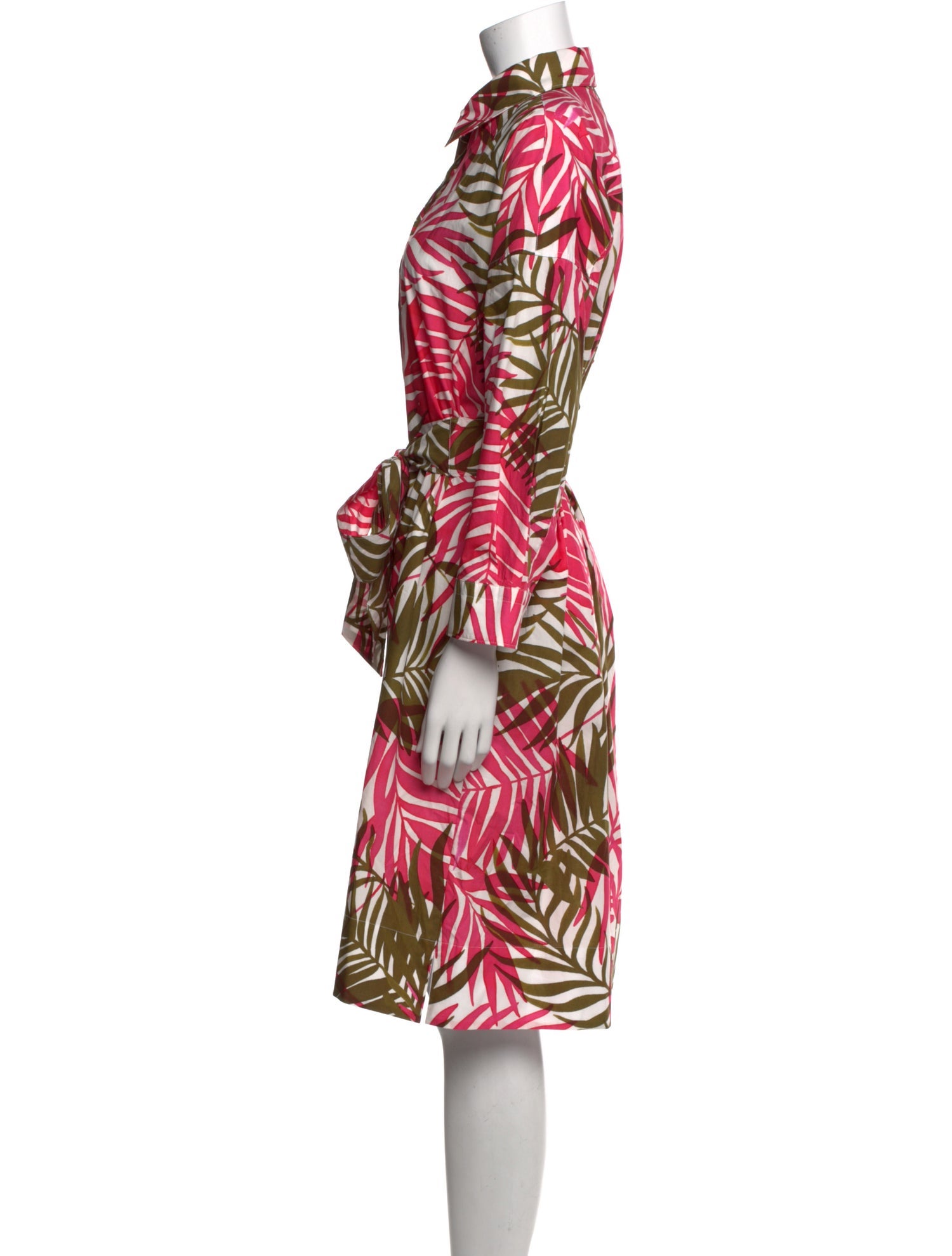 Sara Roka Printed Knee-Length Dress w/ Tags