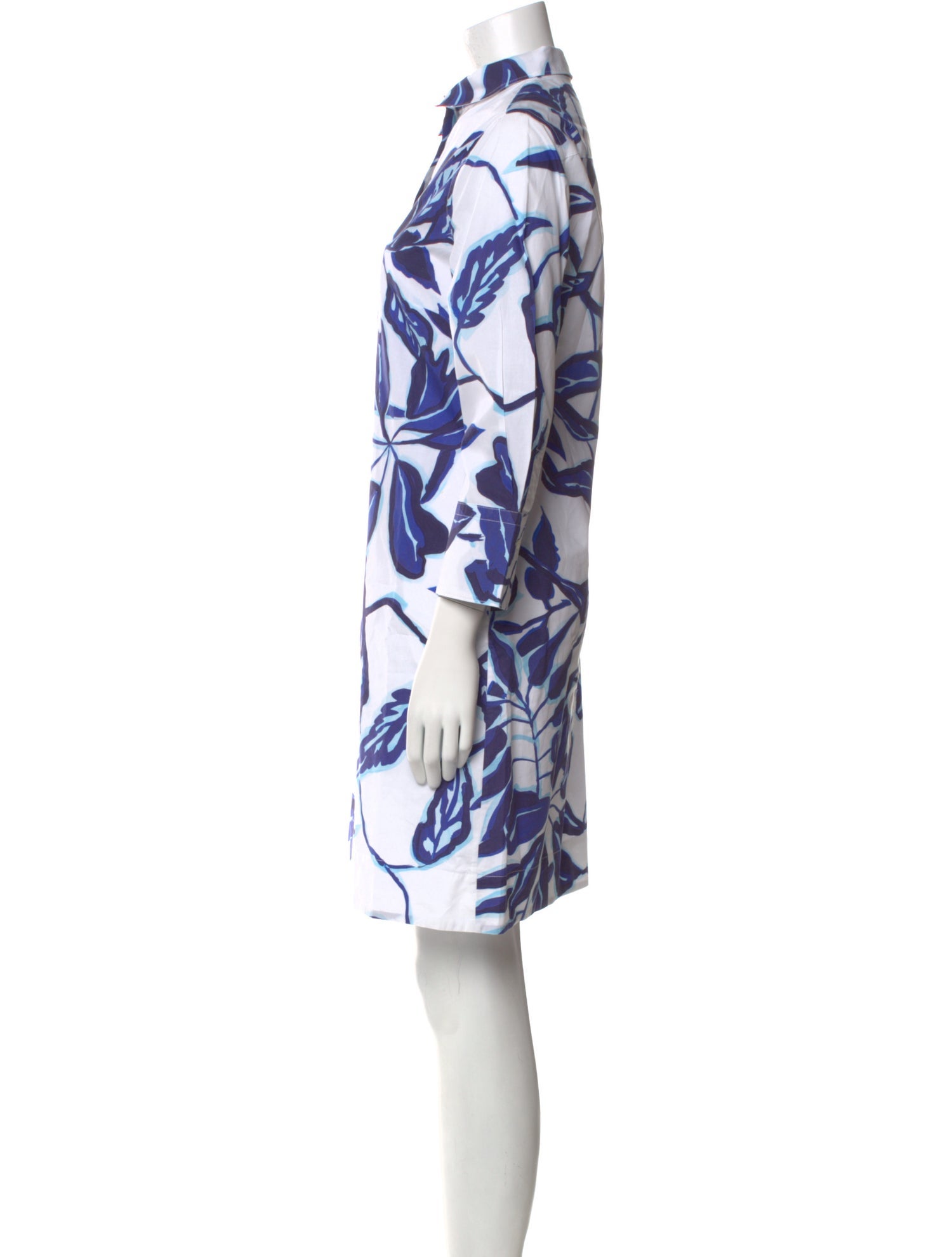 Sara Roka Printed Knee-Length Dress