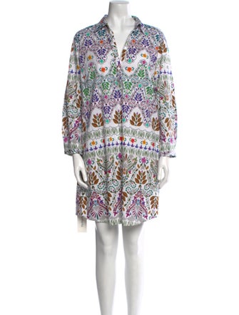 Sara Roka Printed Mini Dress