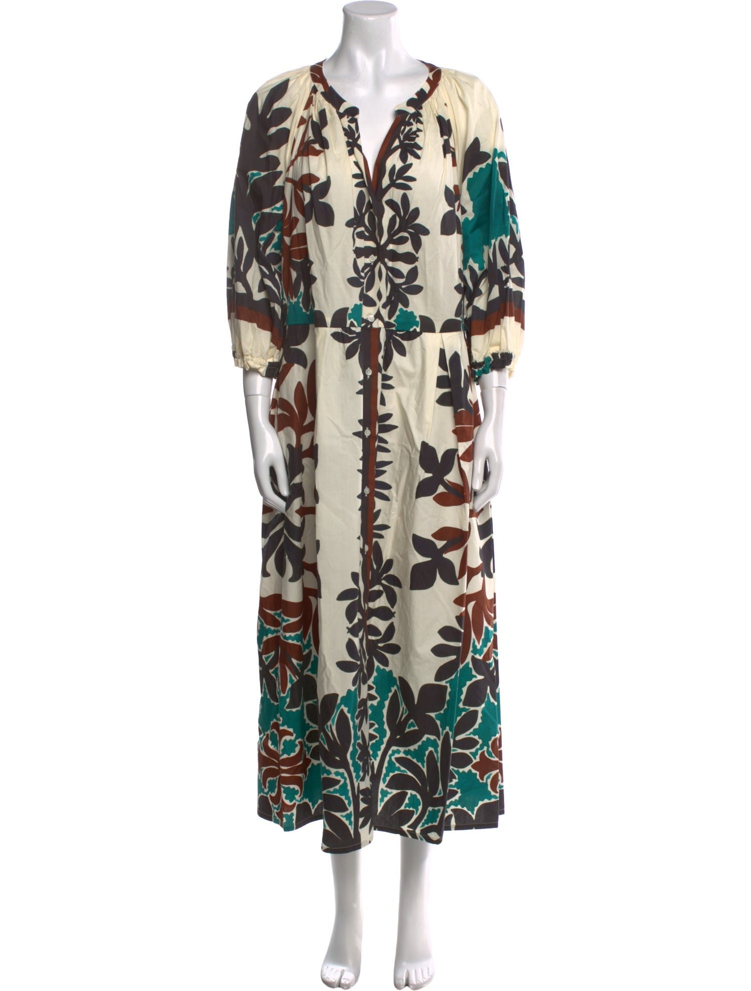Sara Roka Printed Long Dress