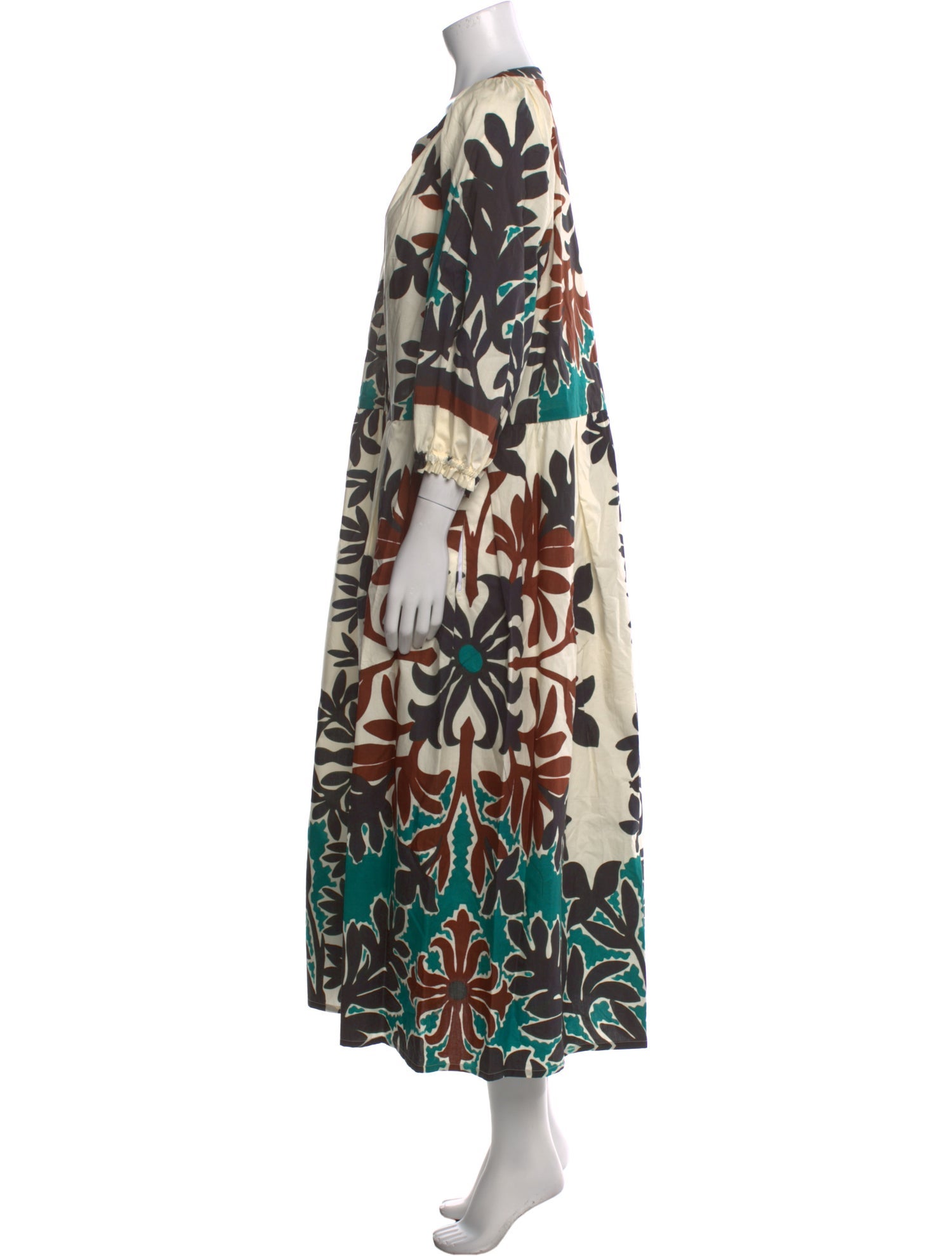 Sara Roka Printed Long Dress