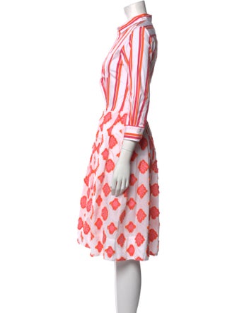 Sara Roka Printed Midi Length Dress