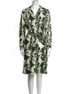 Sara Roka Silk Knee-Length Dress