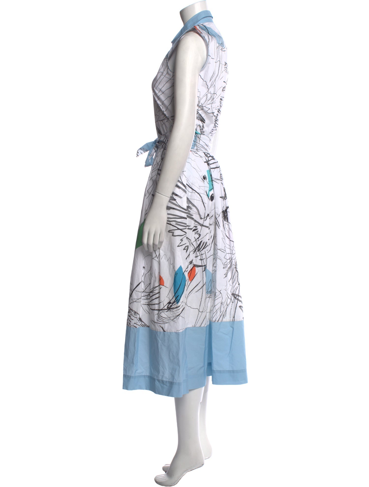 Sara Roka Floral Print Long Dress