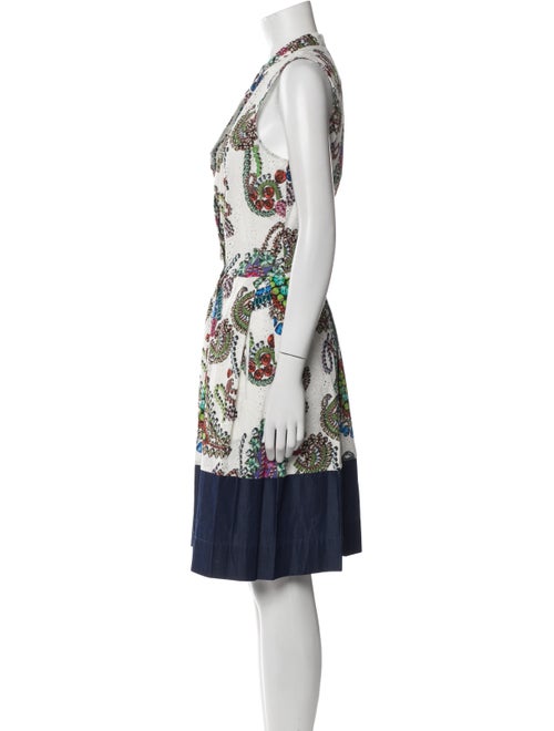 Sara Roka Printed Midi Length Dress