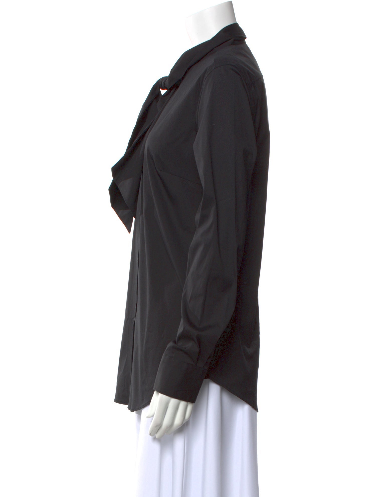 Sara Roka Long Sleeve Button-Up Top