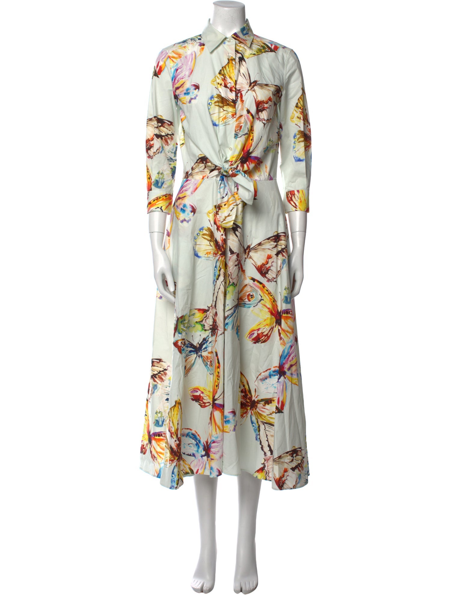 Sara Roka Printed Long Dress