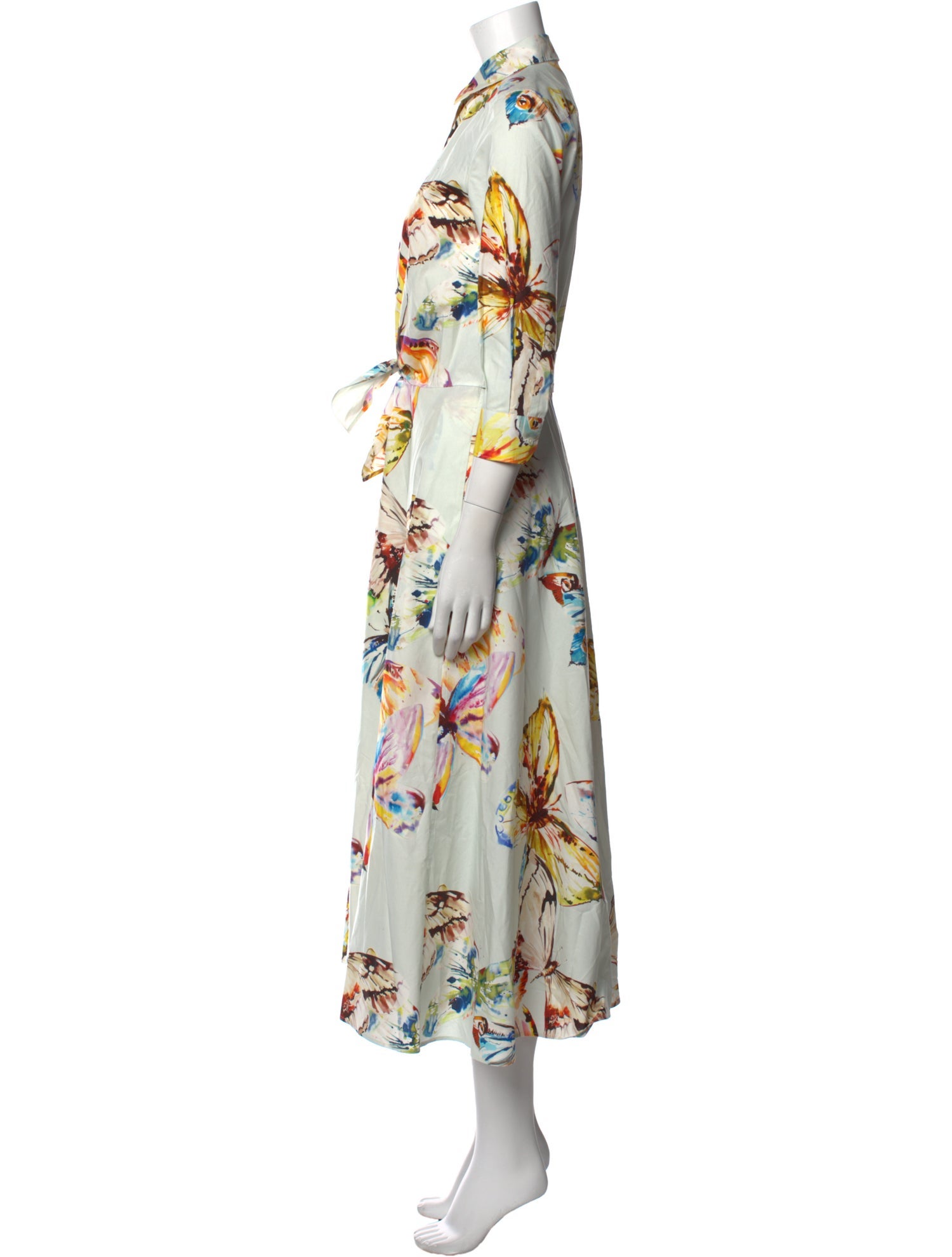 Sara Roka Printed Long Dress