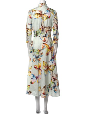 Sara Roka Printed Long Dress