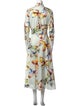 Sara Roka Printed Long Dress