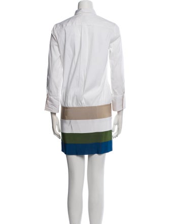 Sara Roka Striped Mini Dress