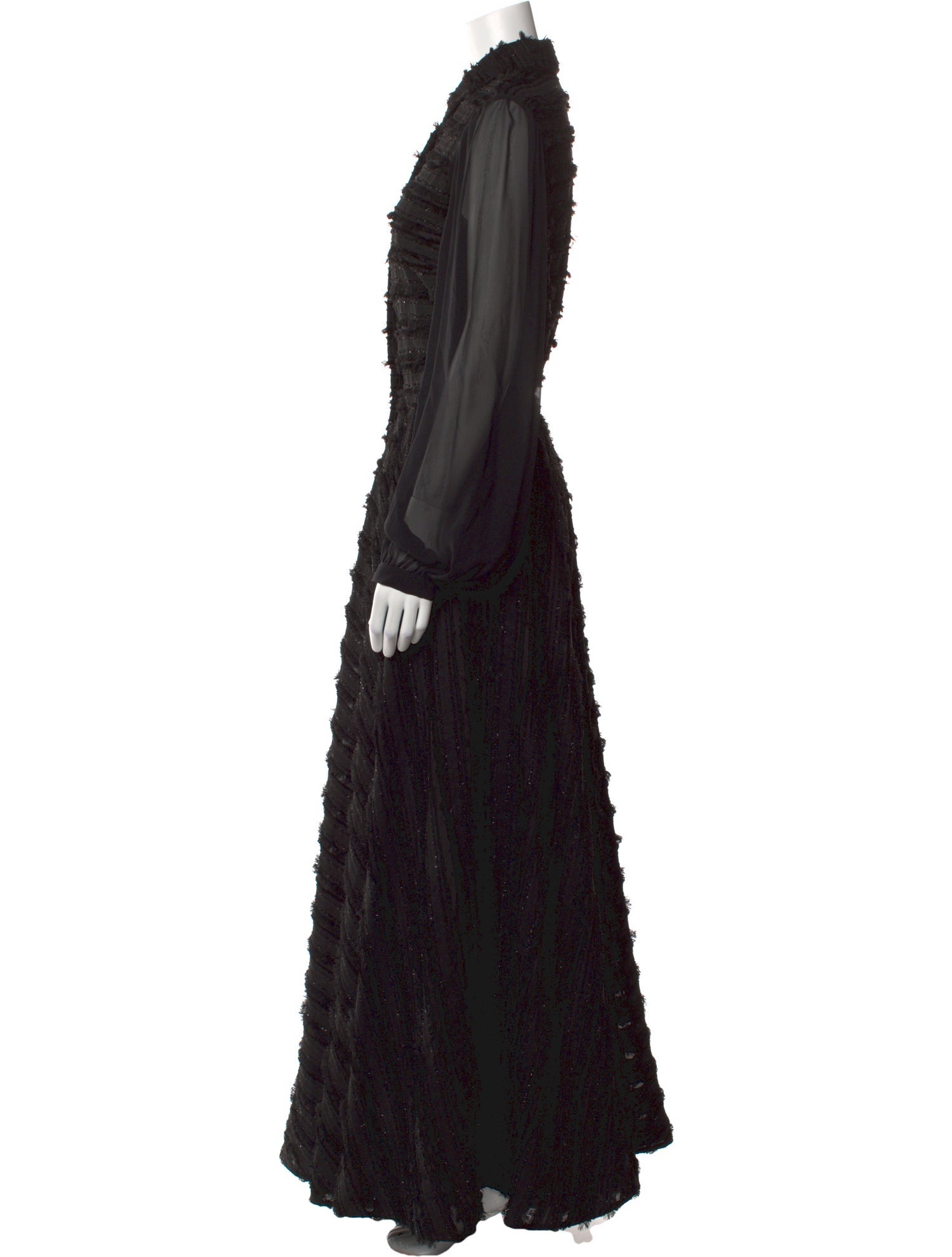 Sara Roka Mock Neck Long Dress w/ Tags