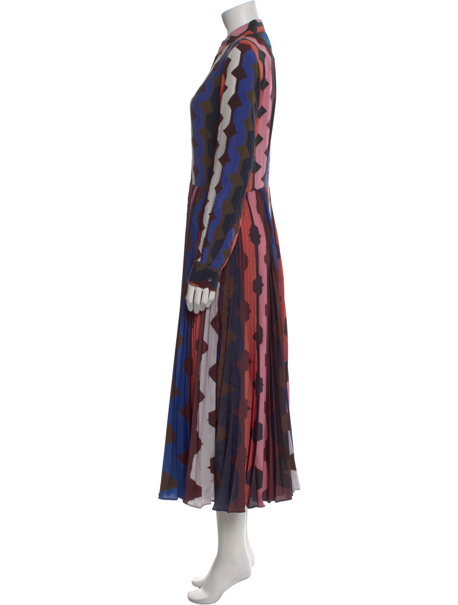 Sara Roka Printed Long Dress w/ Tags