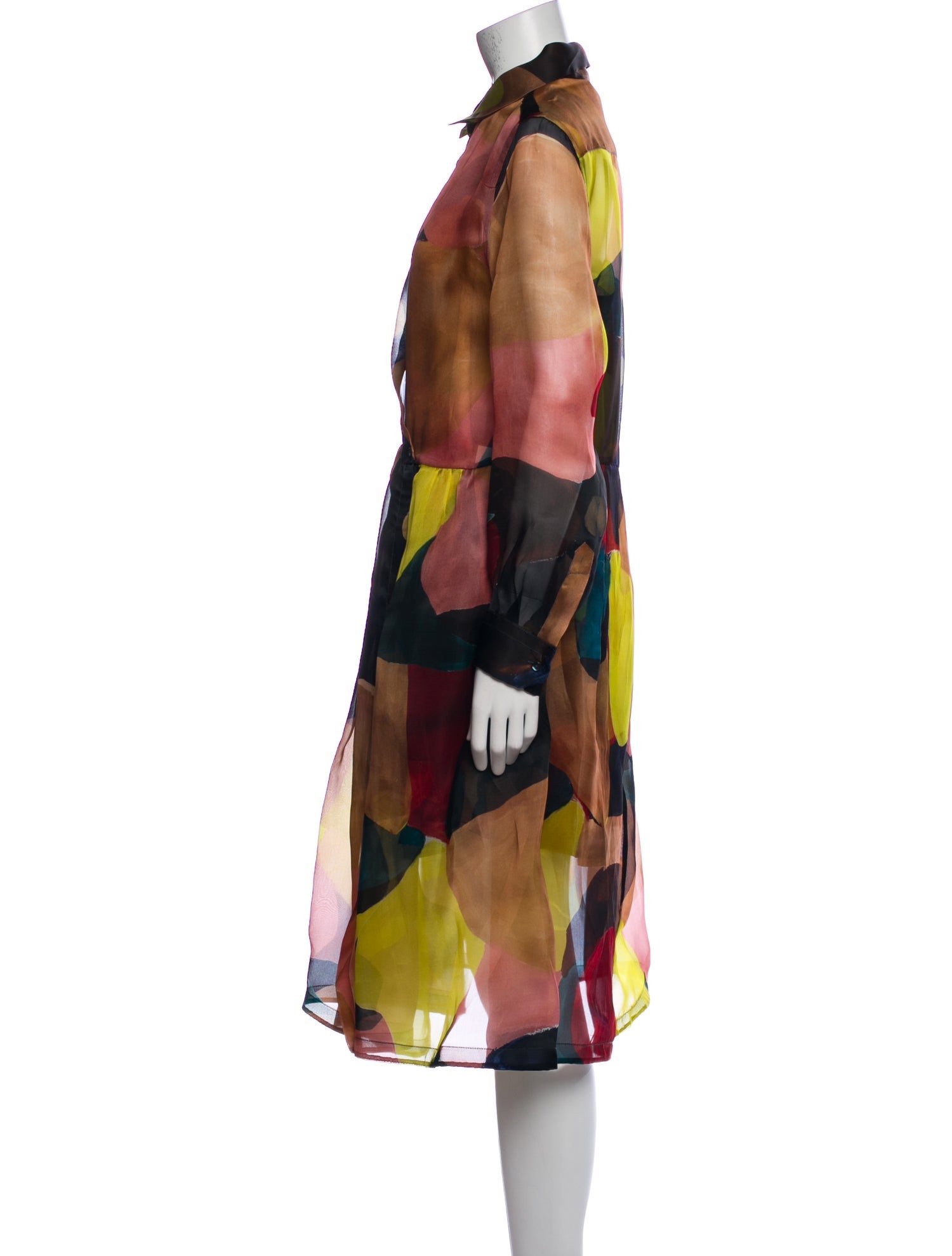 Sara Roka Silk Midi Length Dress