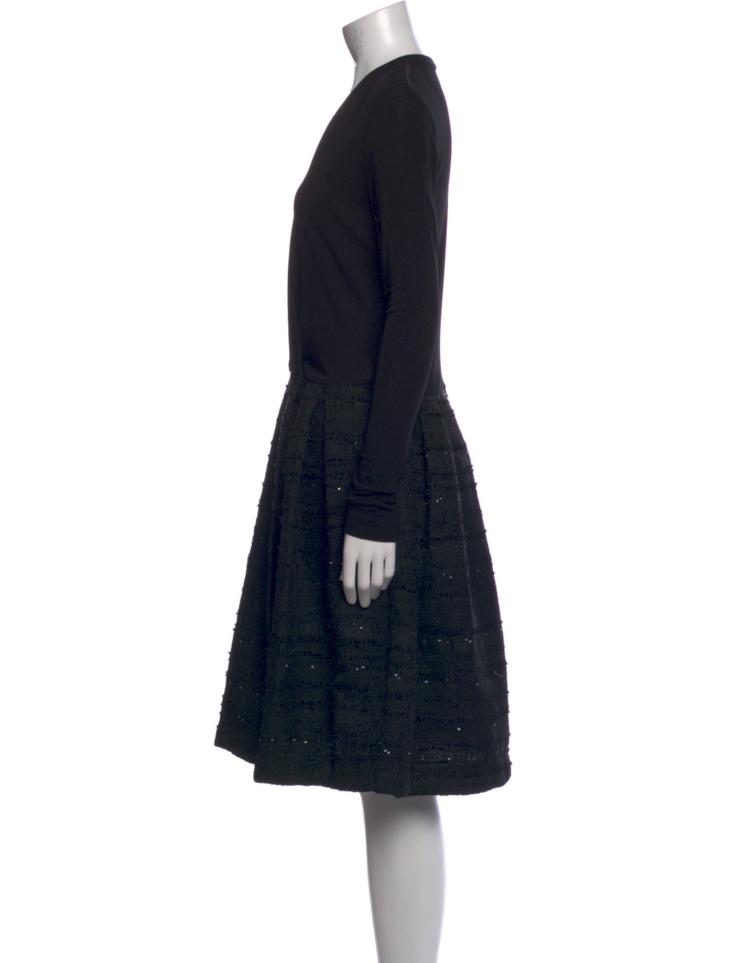 Sara Roka V-Neck Midi Length Dress w/ Tags