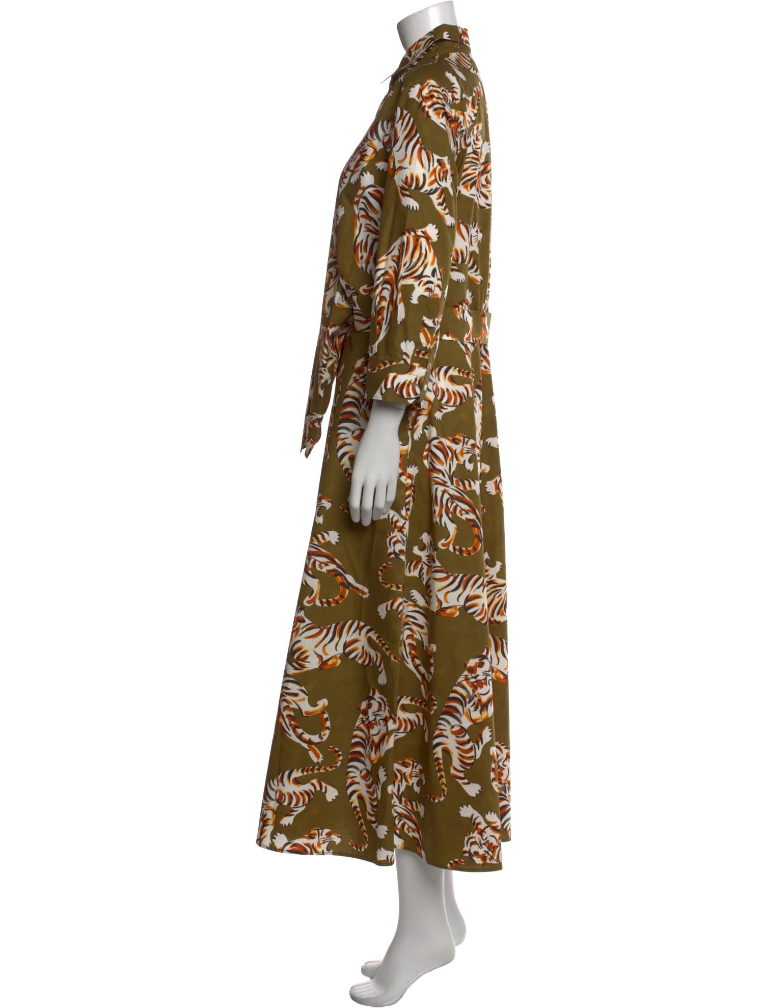 Sara Roka Floral Print Long Dress