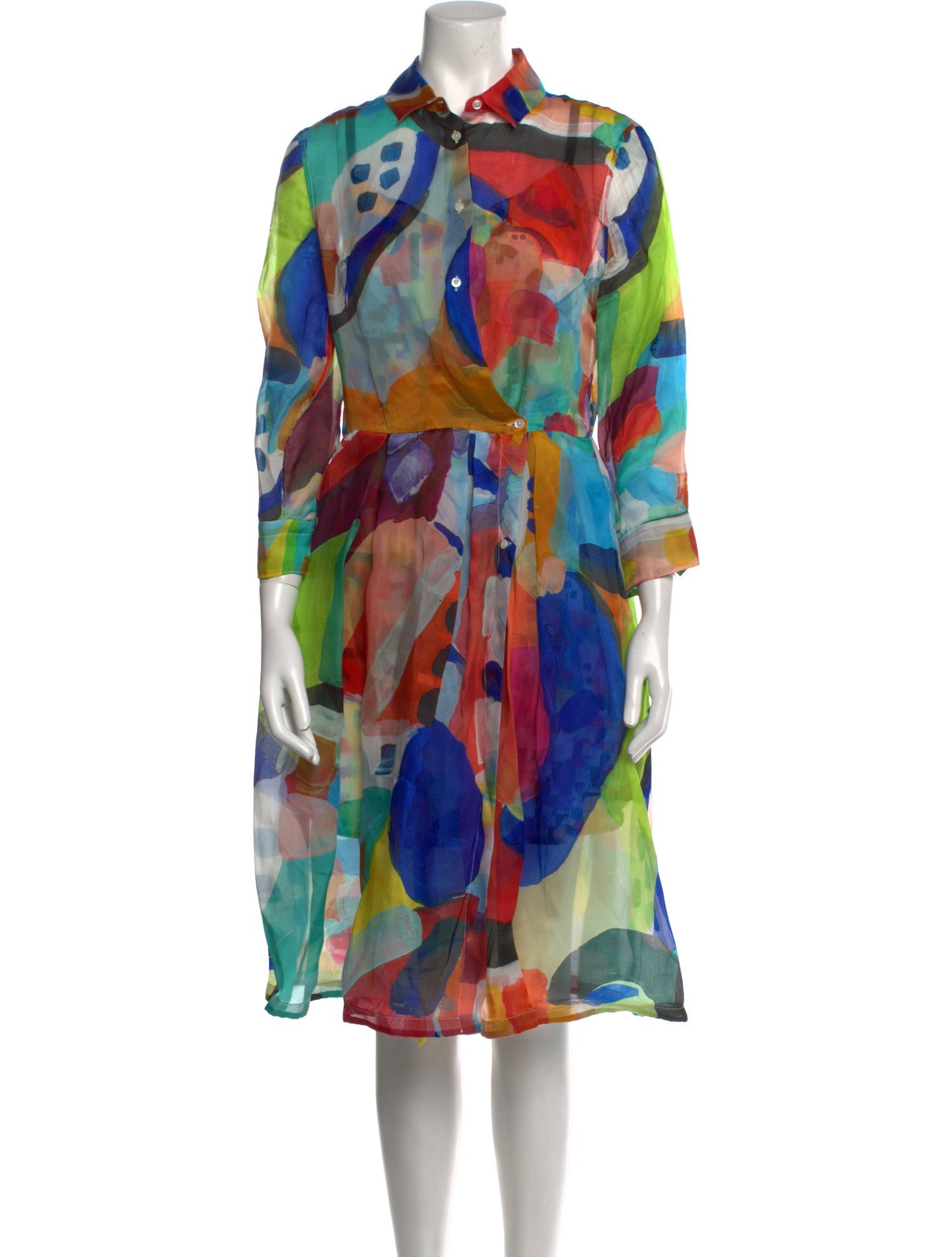 Sara Roka Silk Mini Dress