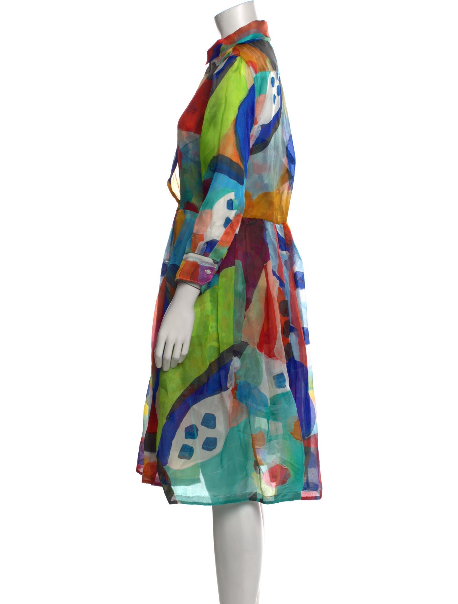 Sara Roka Silk Mini Dress