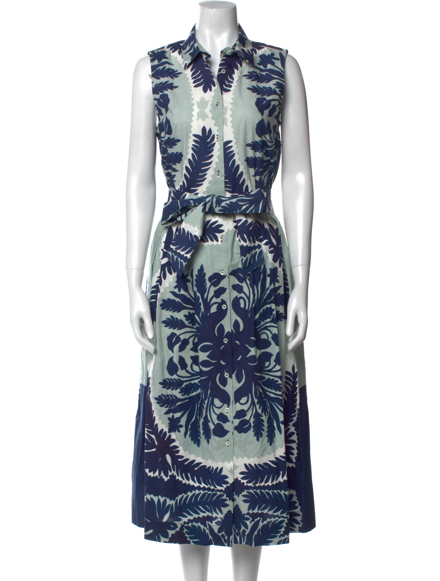 Sara Roka Printed Midi Length Dress