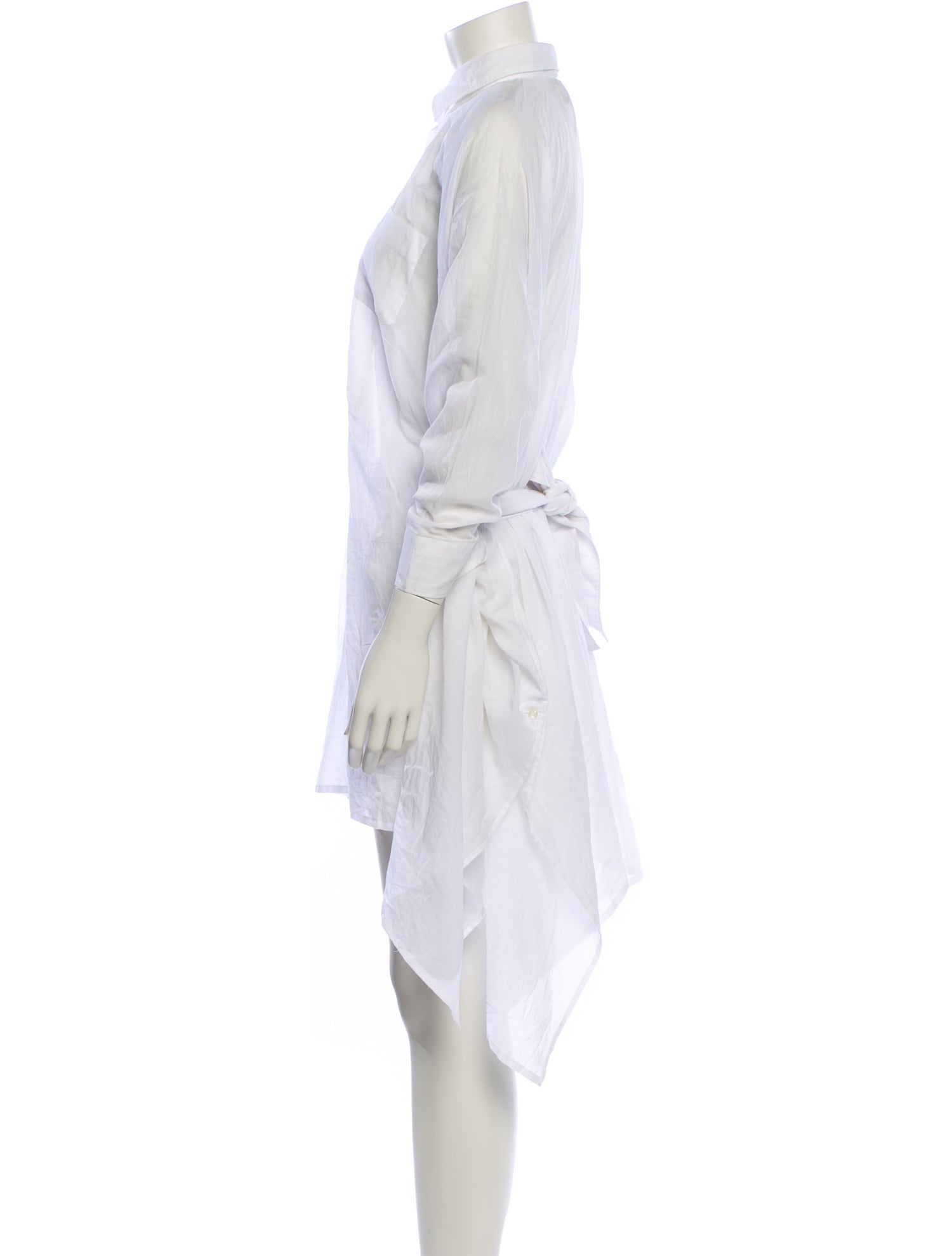 Sara Roka Mock Neck Mini Dress