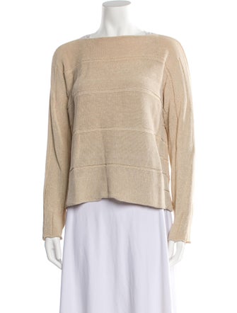 Sarah Pacini Bateau Neckline Sweater
