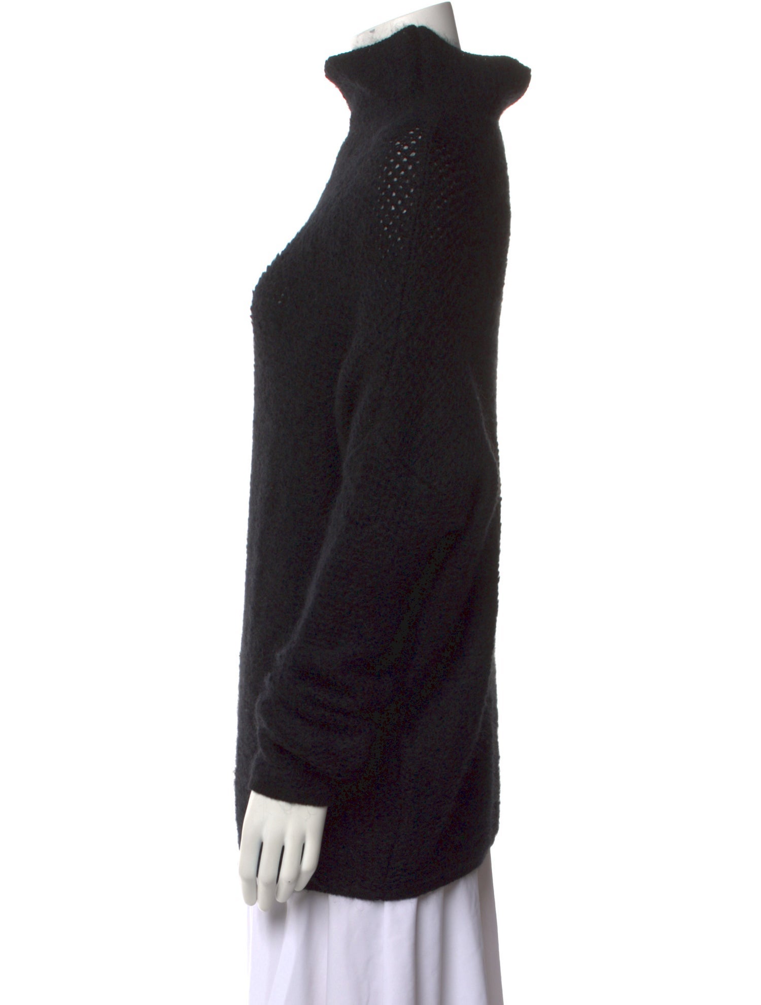 Sarah Pacini Mock Neck Sweater