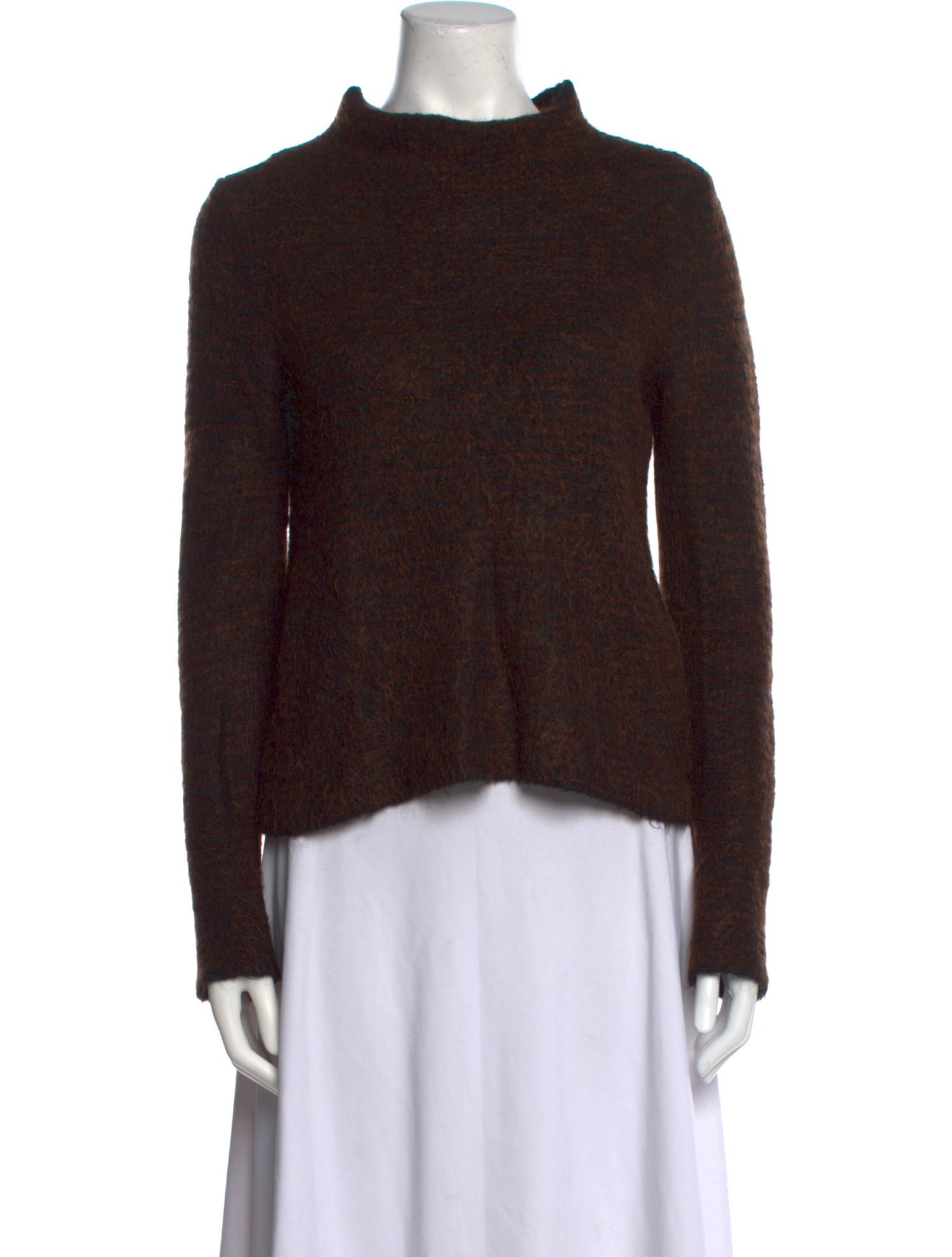 Sarah Pacini Mock Neck Sweater