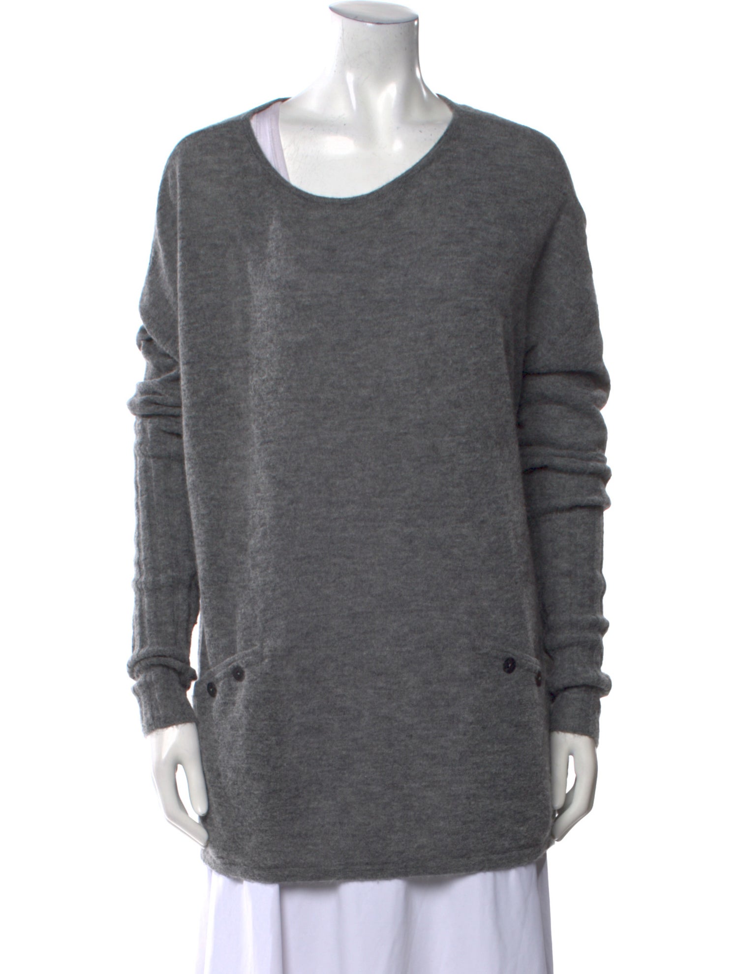 Sarah Pacini Scoop Neck Sweater