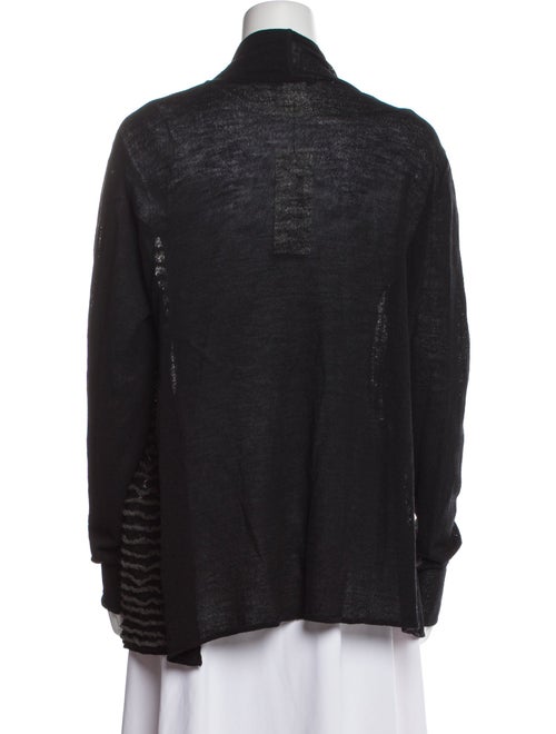 Sarah Pacini Wool Open Front Sweater