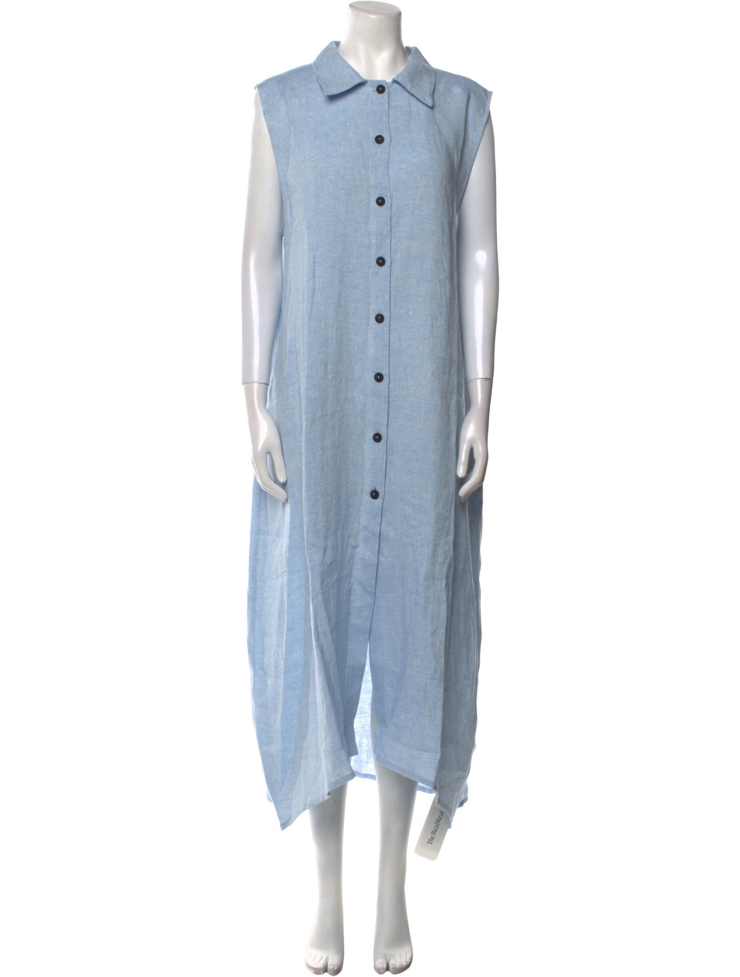 Sarah Pacini Linen Long Dress w/ Tags