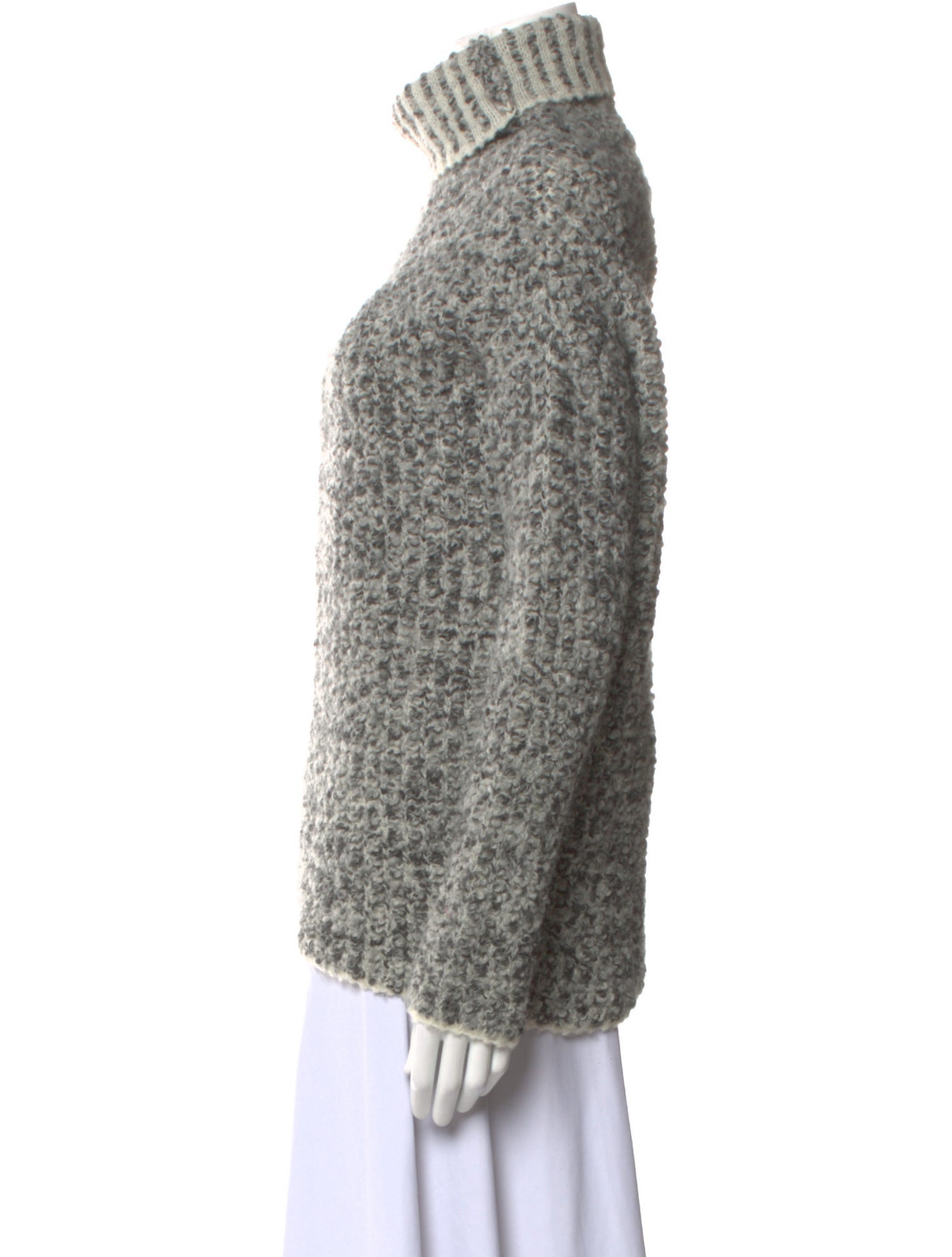Sarah Pacini Wool Turtleneck Sweater