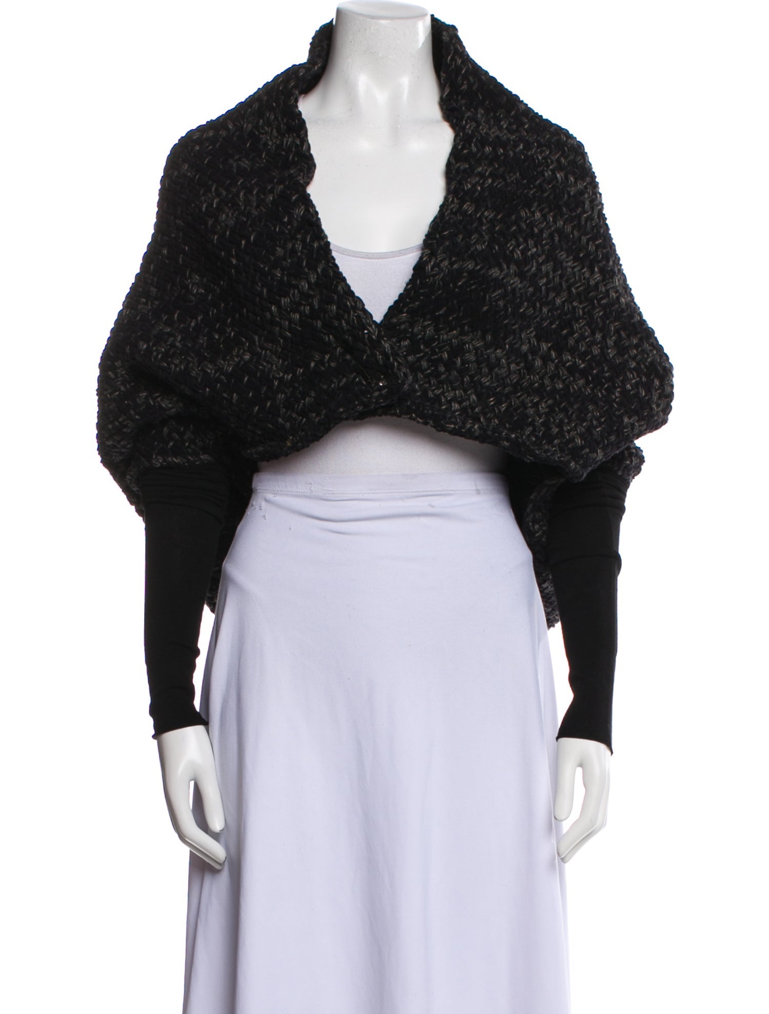 Sarah Pacini Plunge Neckline Sweater