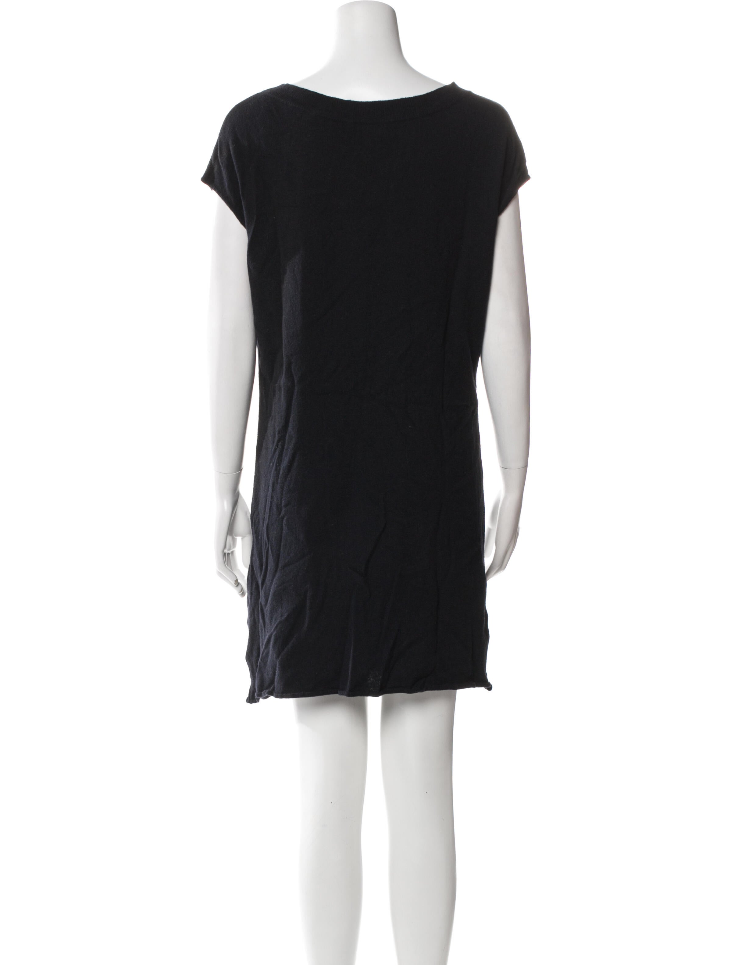 Sarah Pacini Wool Mini Dress