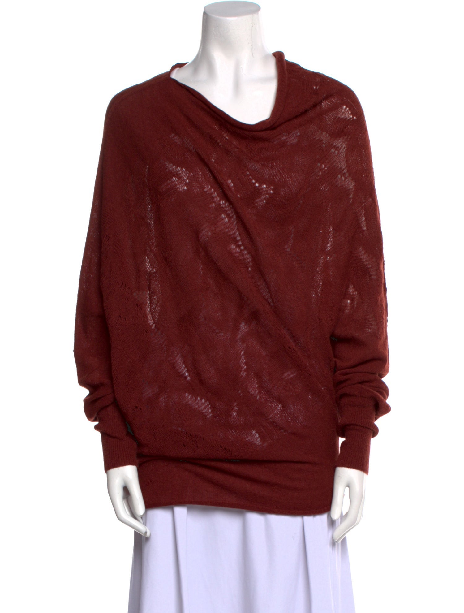Sarah Pacini Cowl Neck Sweater
