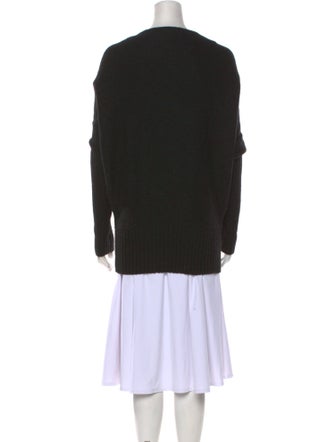Sarah Pacini Wool Scoop Neck Sweater