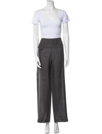 Sarah Pacini Linen Pant Set