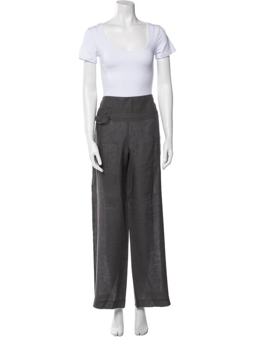 Sarah Pacini Linen Pant Set