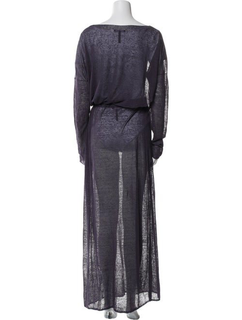 Sarah Pacini Merino Wool Printed Skirt Set