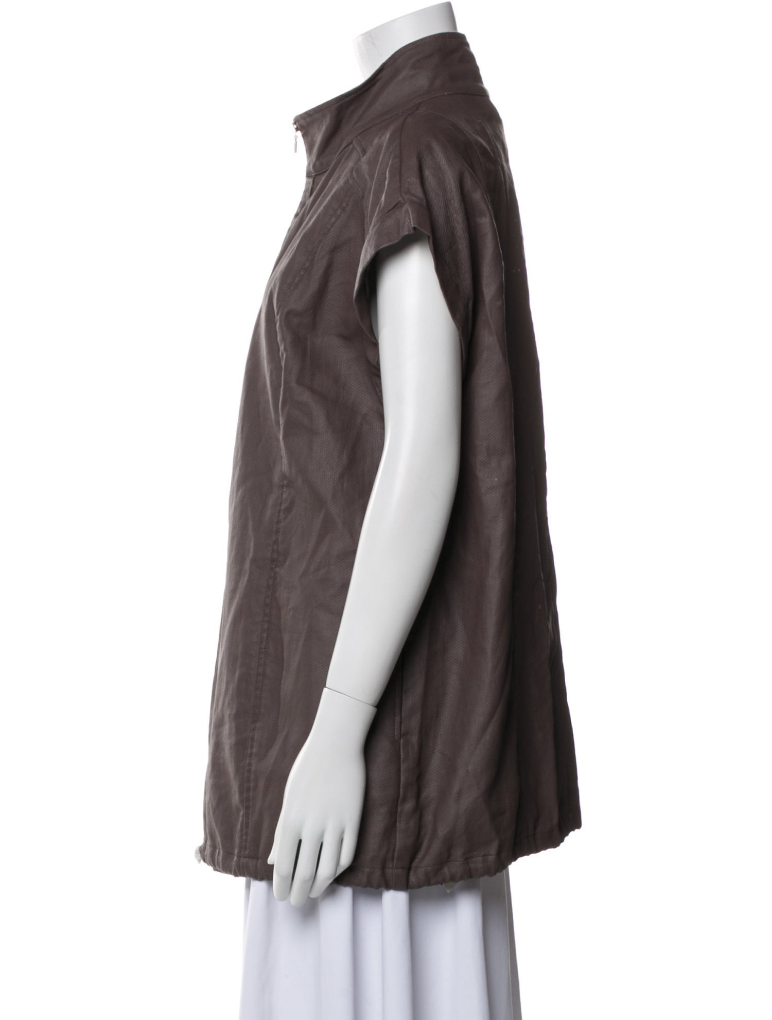Sarah Pacini Linen Vest