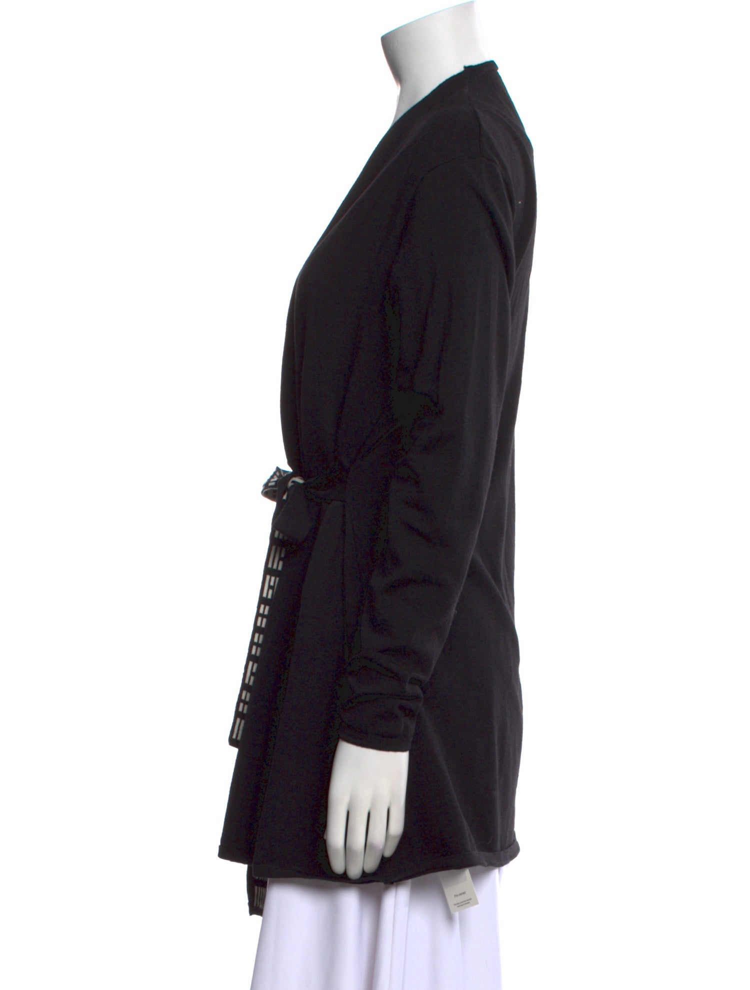 Sarah Pacini Wool Graphic Print Sweater