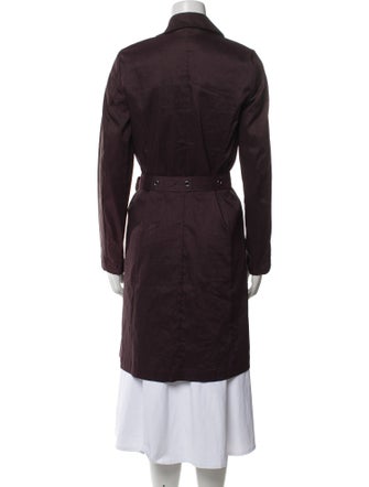 Sarah Pacini Linen Trench Coat