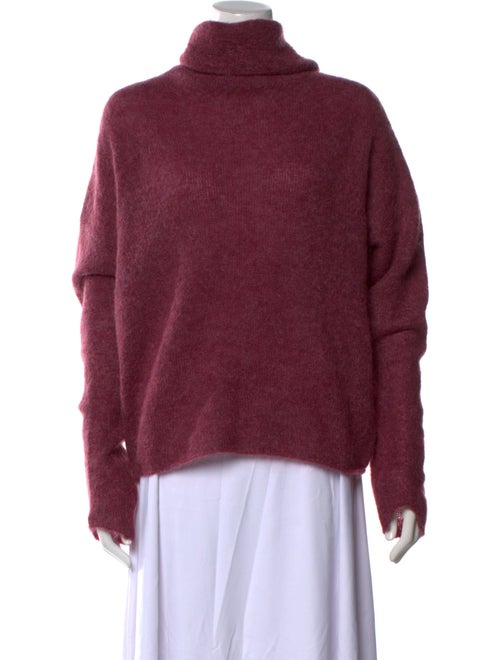 Sarah Pacini Mohair Turtleneck Sweater