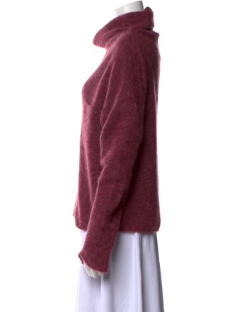Sarah Pacini Mohair Turtleneck Sweater