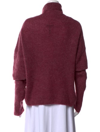Sarah Pacini Mohair Turtleneck Sweater
