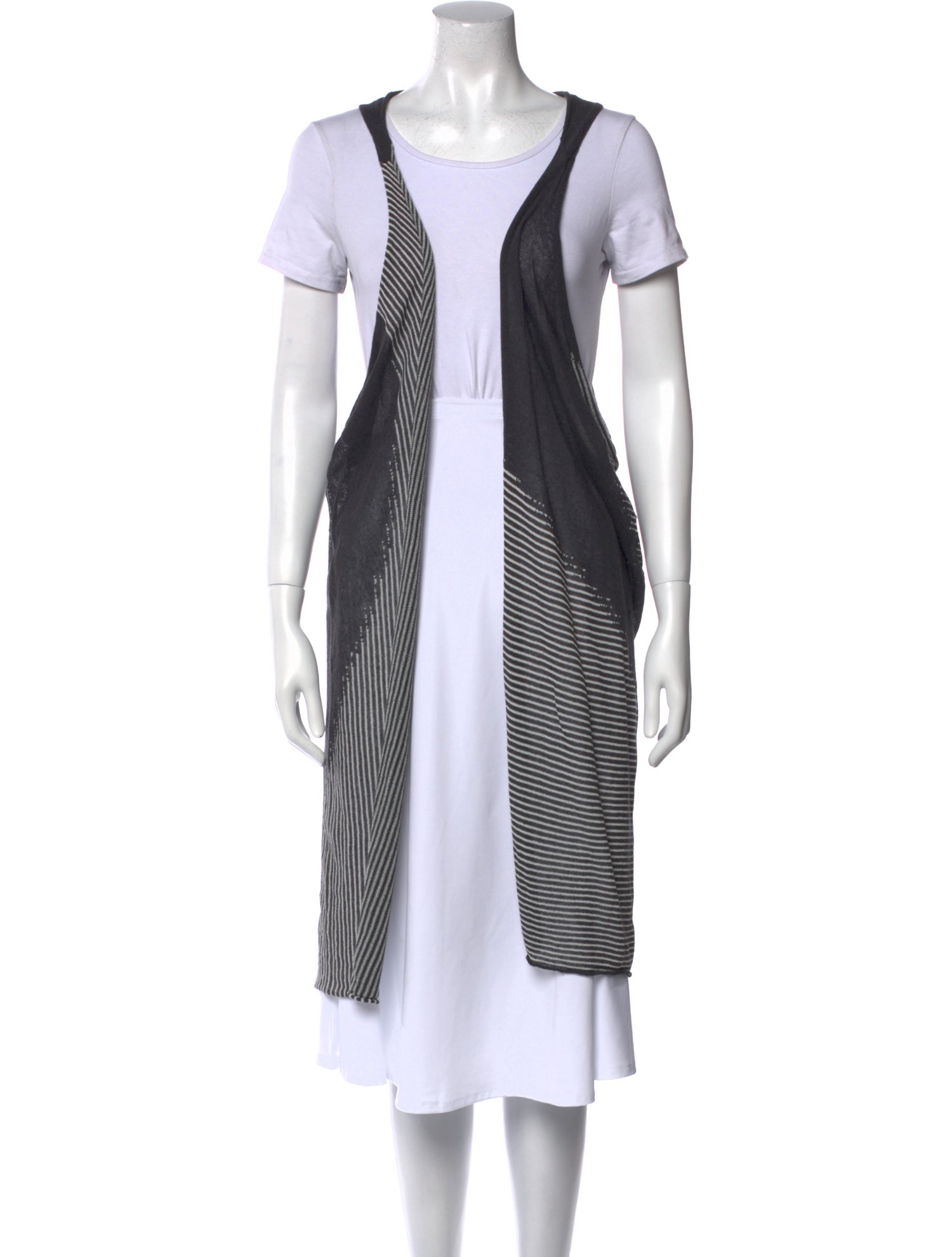 Sarah Pacini Open Front Sweater