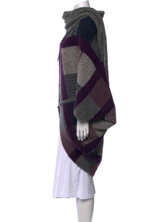 Sarah Pacini Mohair Printed Sweater