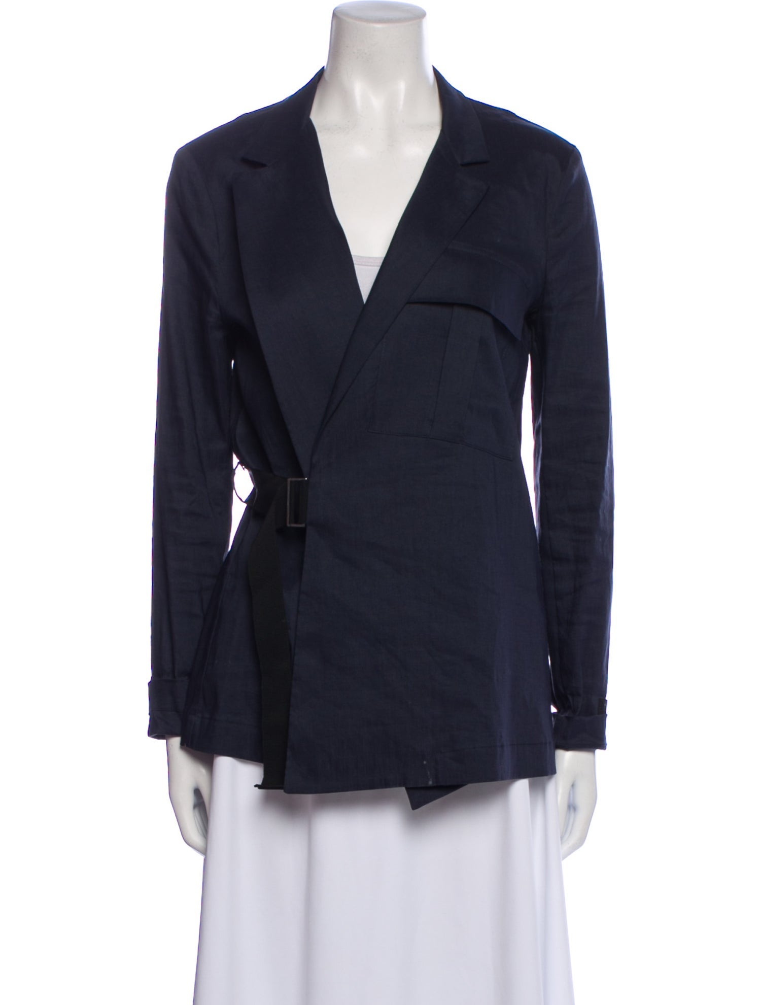 Sarah Pacini Linen Blazer