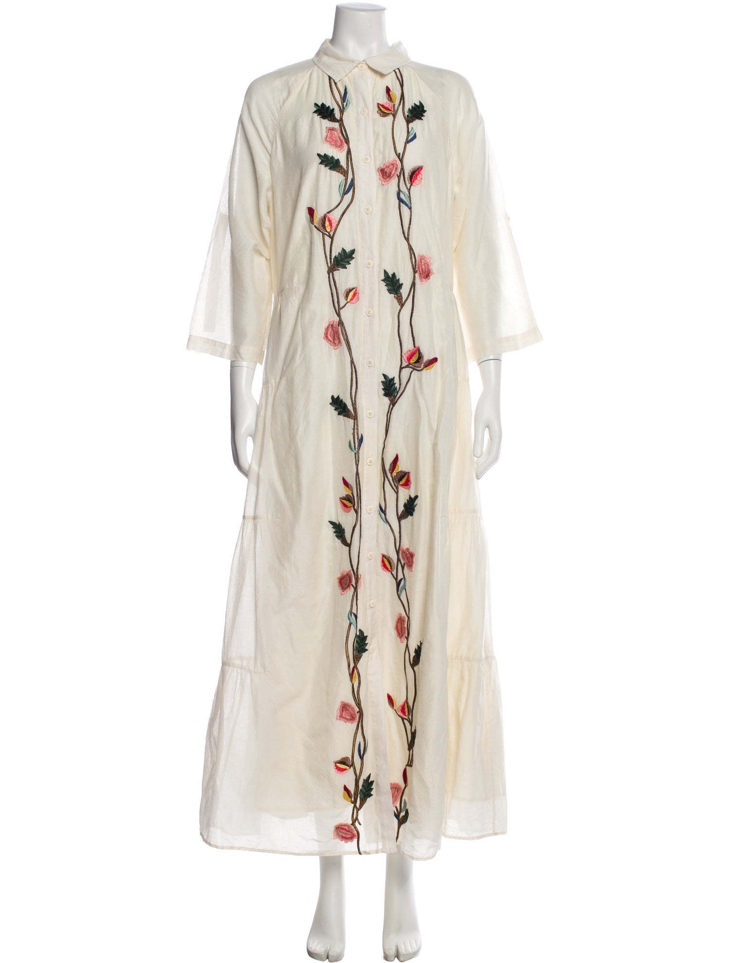 sachin and babi light blue dress Women's Robbie Bee Short Embroidered Dress