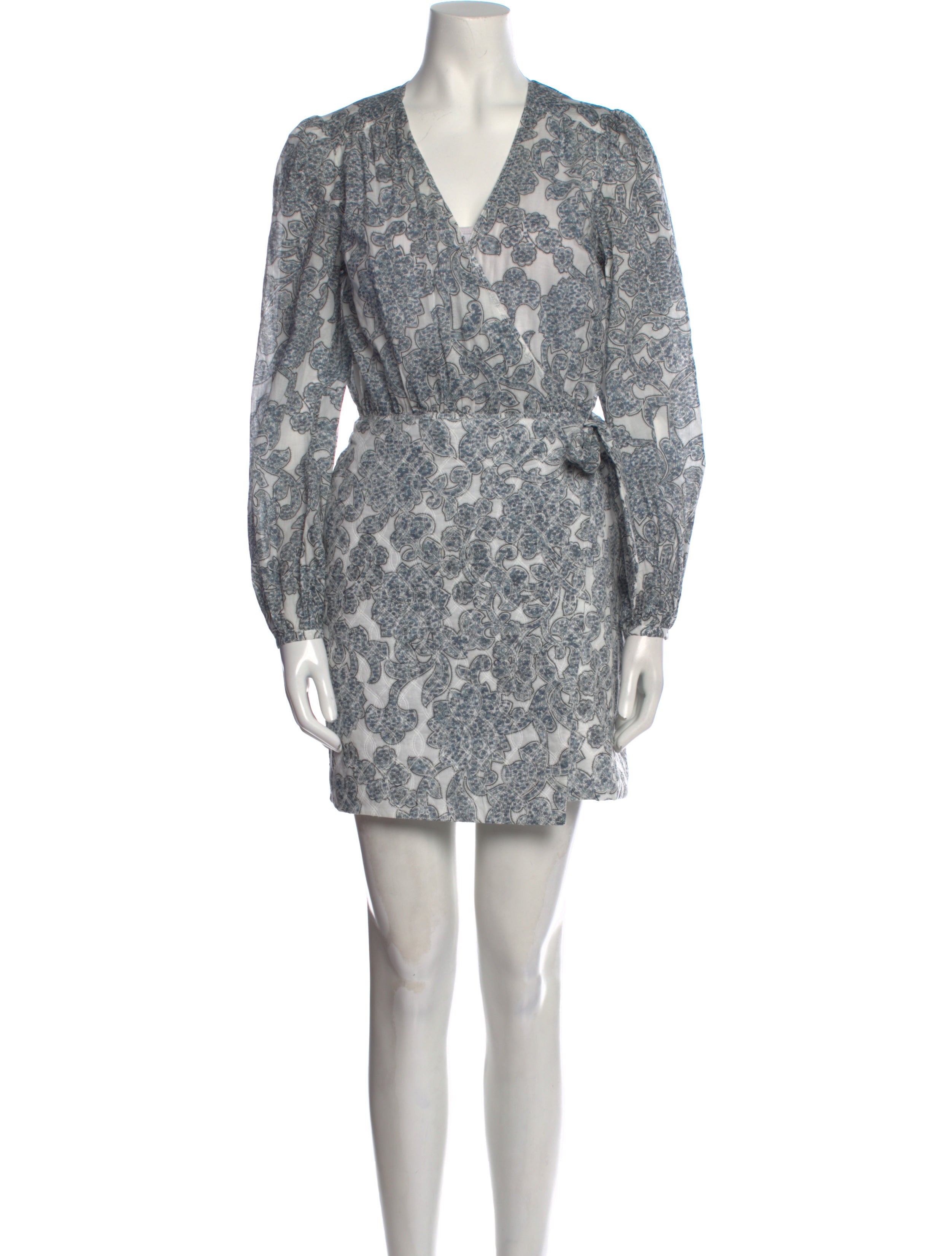 Samsøe Floral Print Mini Dress